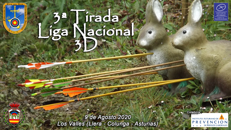 3ª TIRADA LIGA NACIONAL RFETA DE 3D - ASTURIAS 2020 - Inscríbete
