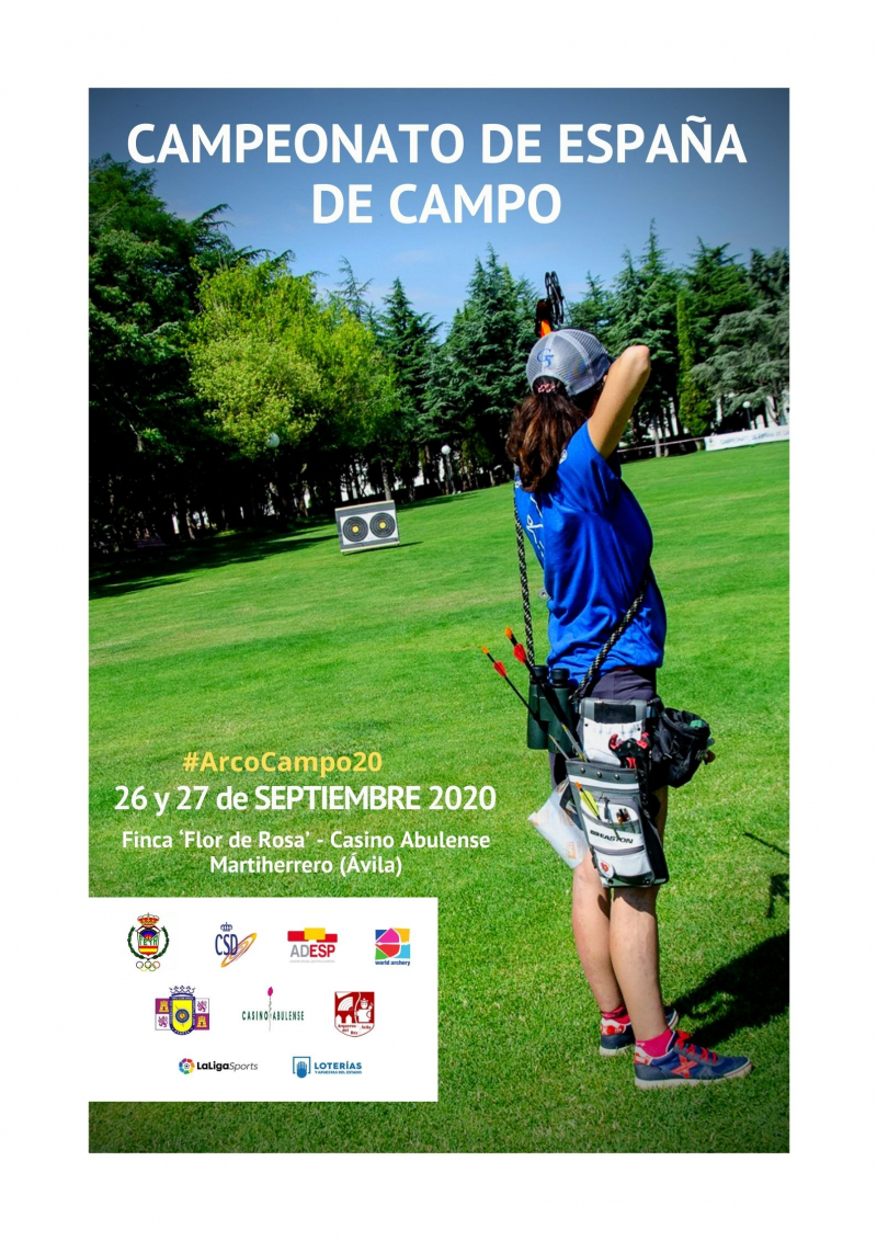 CAMPEONATO DE ESPAÑA Y 4ª TIRADA LIGA NACIONAL RFETA DE CAMPO - ÁVILA 2020 - Inscríbete