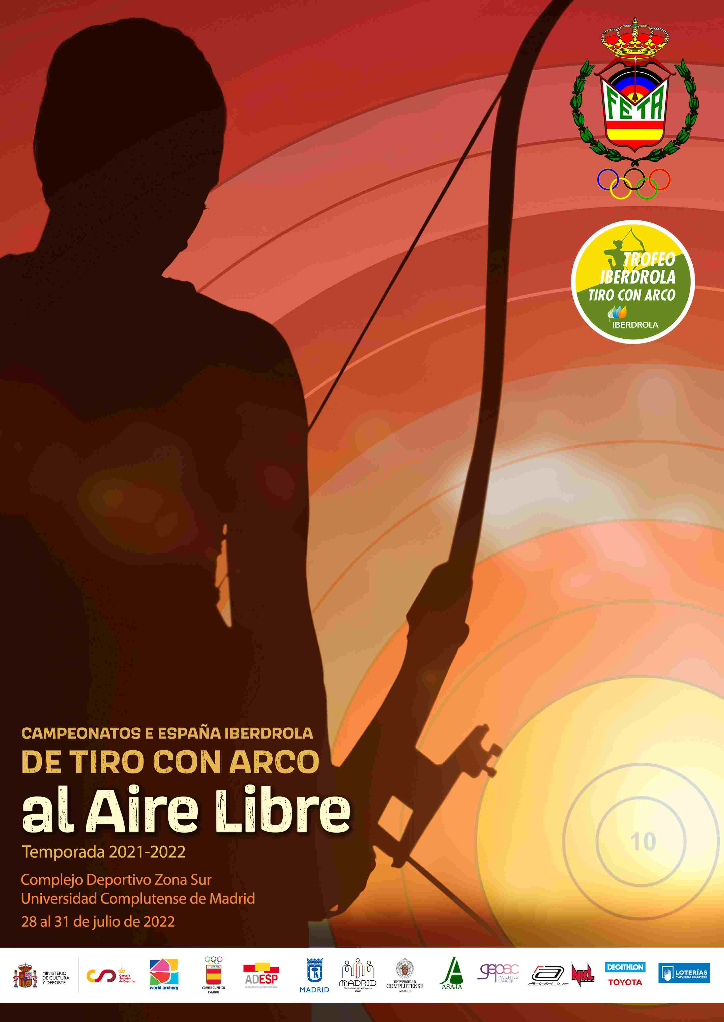 CAMPEONATO DE ESPAÑA IBERDROLA AL AIRE LIBRE - MADRID 2022 - Inscríbete