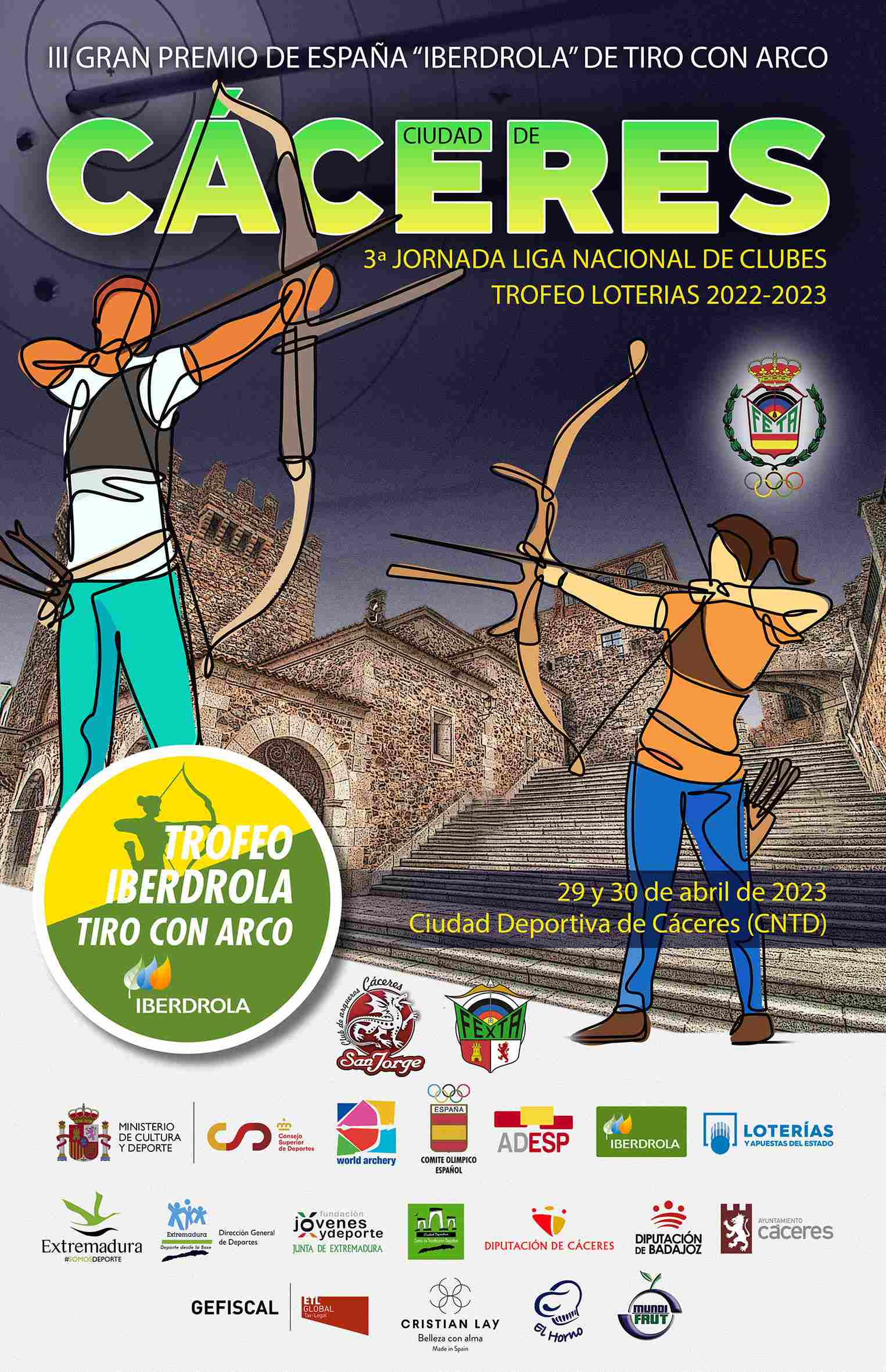 III GRAN PREMIO DE ESPAÑA IBERDROLA 2022-2023 / GP CIUDAD DE CÁCERES - Inscríbete