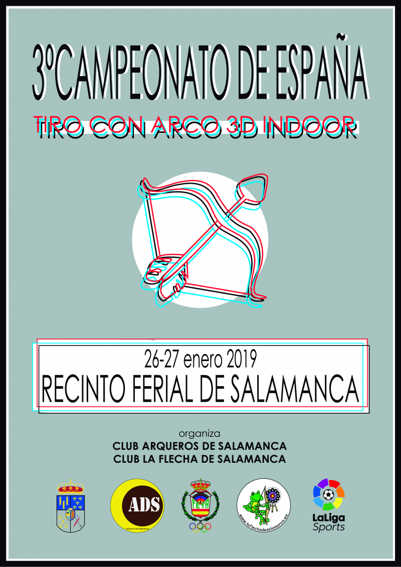  CAMPEONATO DE ESPAÑA 3D EN SALA - SALAMANCA 2019 - Inscríbete