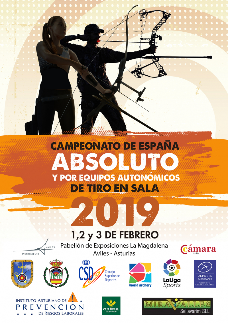 CAMPEONATO DE ESPAÑA ABSOLUTO EN SALA - AVILÉS 2019 - Register