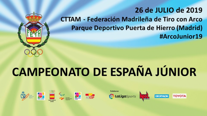 CAMPEONATO DE ESPAÑA JÚNIOR 2018-2019 (MADRID) - Inscríbete