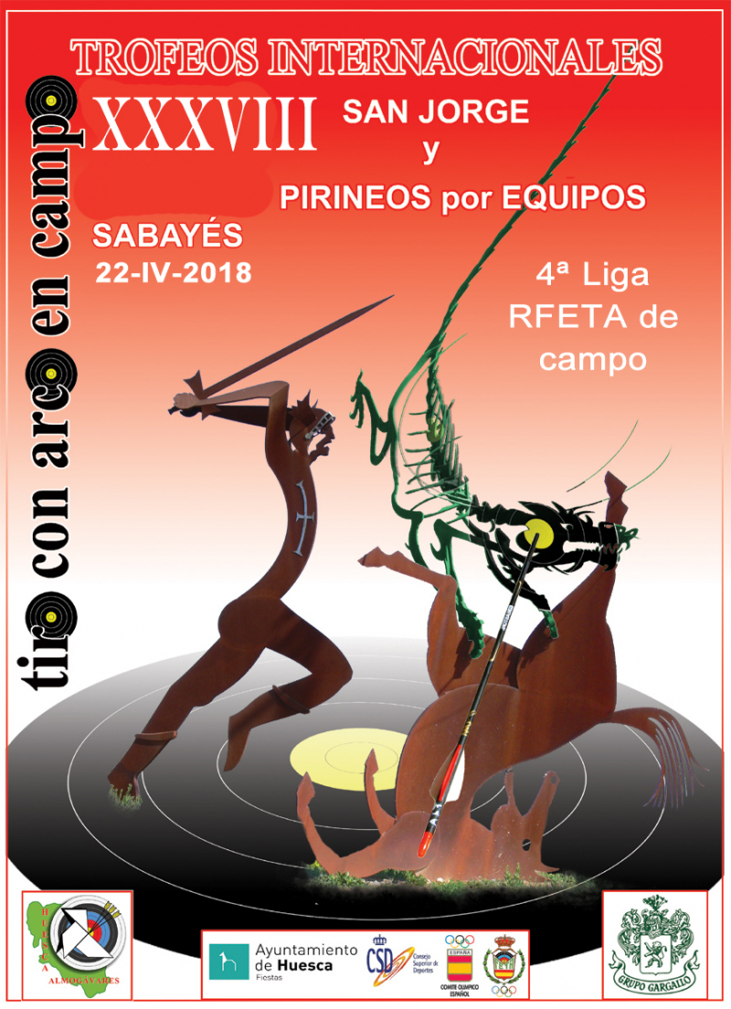 4ª TIRADA LIGA NACIONAL RFETA DE CAMPO 2018 - HUESCA - Inscríbete